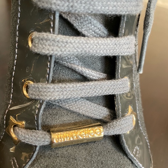 Jimmy Choo Colorblock Wedge Sneakers - Picture 1 of 10